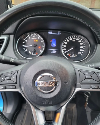 Nissan Qashqai cena 62000 przebieg: 79000, rok produkcji 2017 z Zbąszyń małe 79